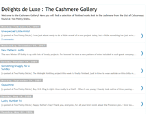 Tablet Screenshot of cashmeregallery.blogspot.com