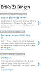 Mobile Screenshot of eriks23dingen.blogspot.com