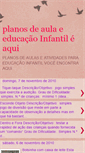 Mobile Screenshot of educacaoinfantileaqui.blogspot.com