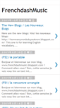 Mobile Screenshot of frenchdashmusic.blogspot.com