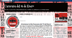 Desktop Screenshot of caravana15deenero.blogspot.com