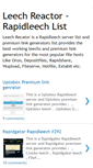 Mobile Screenshot of leechreactor.blogspot.com