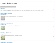 Tablet Screenshot of kaincotton.blogspot.com