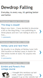 Mobile Screenshot of dewdropfalling.blogspot.com