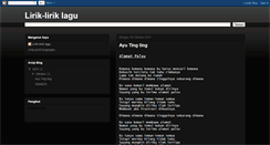 Desktop Screenshot of lirikliriklagu.blogspot.com