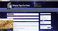 Desktop Screenshot of iphonetips4free.blogspot.com