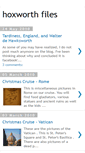 Mobile Screenshot of hoxworthfiles.blogspot.com