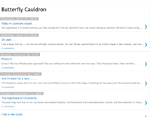 Tablet Screenshot of butterflycauldron.blogspot.com