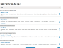 Tablet Screenshot of famous-indian-recipes.blogspot.com