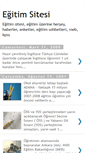 Mobile Screenshot of egitimsitesi.blogspot.com