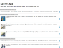 Tablet Screenshot of egitimsitesi.blogspot.com