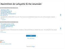 Tablet Screenshot of maximilliendelafayettetheanunnaki.blogspot.com