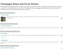 Tablet Screenshot of champagnekissesandcaviardreams.blogspot.com