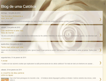 Tablet Screenshot of blogdeumacatolica.blogspot.com