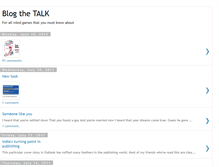 Tablet Screenshot of blogthetalk.blogspot.com