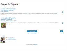 Tablet Screenshot of grupodebogota.blogspot.com