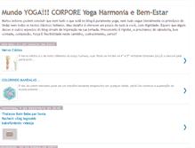 Tablet Screenshot of anapmundoyoga.blogspot.com