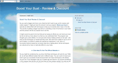 Desktop Screenshot of boostyourbustsv.blogspot.com