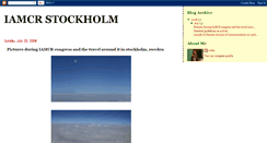 Desktop Screenshot of iamcrstockholm.blogspot.com