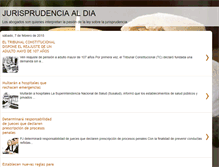 Tablet Screenshot of dialogoconelderechoyjurisprudencia.blogspot.com