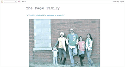 Desktop Screenshot of pagefamilyjourney.blogspot.com