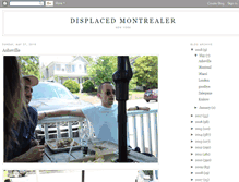 Tablet Screenshot of displacedmontrealer.blogspot.com