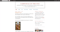 Desktop Screenshot of carbuncleofthesun.blogspot.com