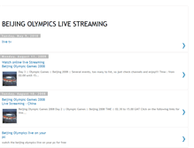 Tablet Screenshot of beijingolympics-tv.blogspot.com