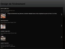 Tablet Screenshot of designdelevenement.blogspot.com