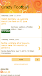 Mobile Screenshot of livecrazyfootball.blogspot.com