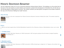 Tablet Screenshot of downtownbessemer.blogspot.com