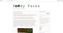 Desktop Screenshot of foodyfaces.blogspot.com