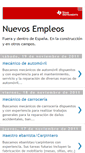 Mobile Screenshot of nuevos-empleos.blogspot.com