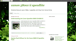 Desktop Screenshot of 580exiispeedliteee.blogspot.com