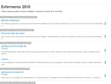 Tablet Screenshot of enfermeria2005elfinseacerca.blogspot.com