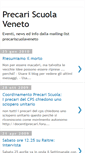 Mobile Screenshot of precariscuolaveneto.blogspot.com