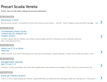 Tablet Screenshot of precariscuolaveneto.blogspot.com
