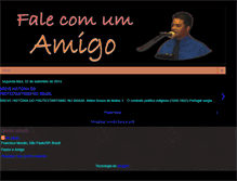 Tablet Screenshot of falecomumamigo.blogspot.com