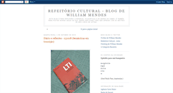 Desktop Screenshot of blog-do-william-mendes.blogspot.com