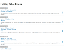 Tablet Screenshot of holidaytablelinens.blogspot.com