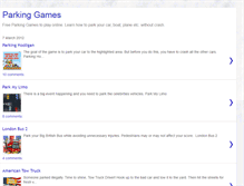 Tablet Screenshot of free-parking-games.blogspot.com