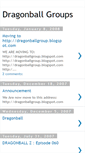 Mobile Screenshot of dragonballgroups.blogspot.com