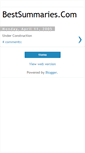 Mobile Screenshot of bestsummaries.blogspot.com