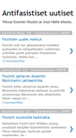 Mobile Screenshot of antifasistisetuutiset.blogspot.com