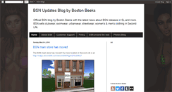 Desktop Screenshot of bostonbeeks.blogspot.com