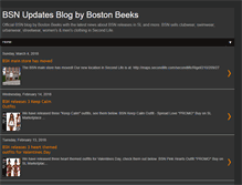 Tablet Screenshot of bostonbeeks.blogspot.com