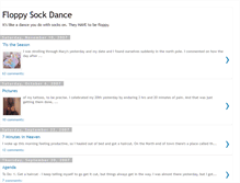 Tablet Screenshot of floppysockdance.blogspot.com