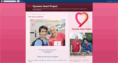 Desktop Screenshot of dynamicheartproject.blogspot.com