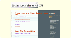 Desktop Screenshot of bcpsmaths.blogspot.com