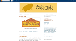 Desktop Screenshot of craftychickskc.blogspot.com